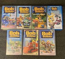 Bob The Builder VHS Video Tape X 7