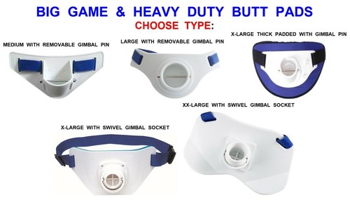 Boat fishing butt - pad, for
