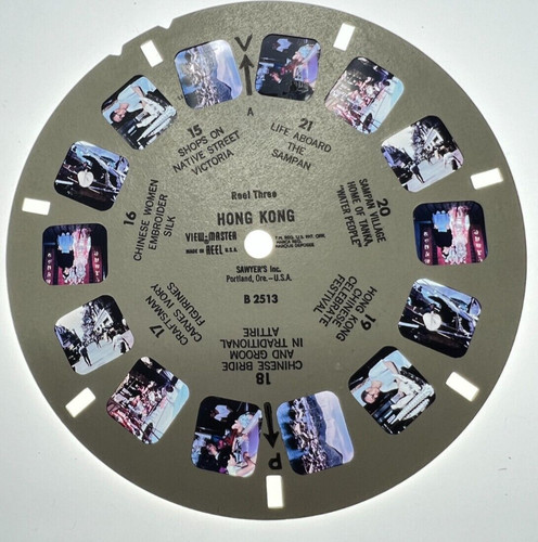 Vintage view master slide - vintage, reel