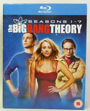 The Big Bang Theory. Blu-ray. Box Set. Seasons 1 - 7.  In Excellent Condition.