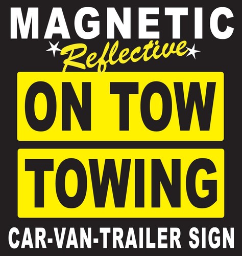 Magnetic tow towing - on, &