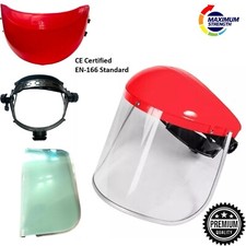 FACESHIELD CLEAR VISOR FACE SHIELD EYE PROTECTION MASK GUARD WELDER SAFETY WORK
