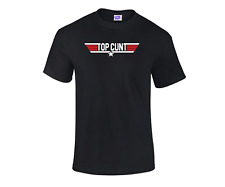 TopCunt Unisex Retro T-shirt Funny Parody Rude Adult Humour Stag Do Hen do tee