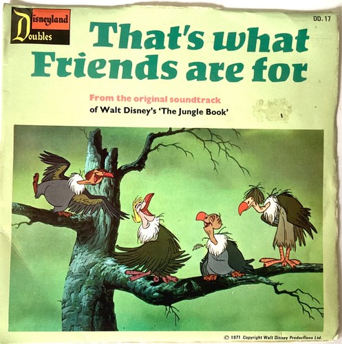 Disney doubles single - disney, 7”
