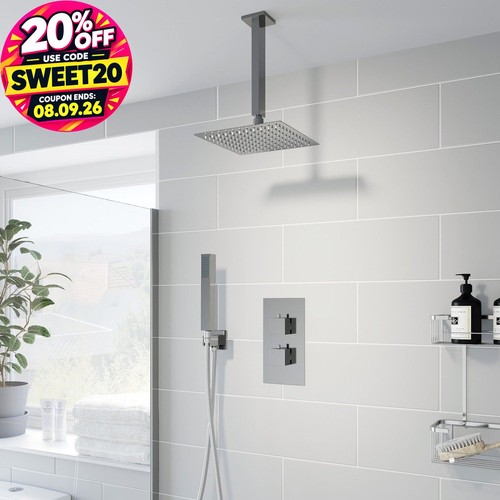 Thermostatic concealed square - thermostatic,