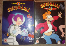 Futurama: Season's 3&4 DVD BOX SETS (2003) Matt Groening 8 discs 