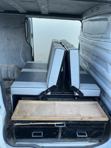 Rock and roll folding van - van, bed