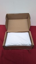 Amazon Basics  Microfibre Fitted Sheet, Deep Pocket,Bright White(BOX DAMAGED)