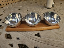 Nambe' Trio Condiment Set