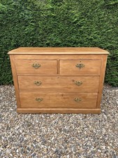 A Large Victorian Pine Chest of Drawers