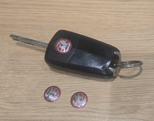 Vauxhall 14mm key fob badge - vauxhall,