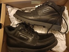 mens black rockport boots size