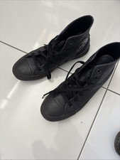 Converse Silver Glitter Hi Top Women's Sneakers Size 6