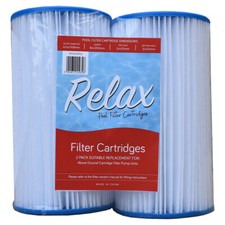 Relax Pool Replacement Filter Cartridge for Intex Cartridge Filter Pump Units...