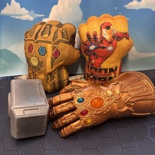 NEW AVENGERS MARVEL DEAPOOL SPIDERMAN BOXING FIST GLOVES CHILDRENS SOFT PLUSH