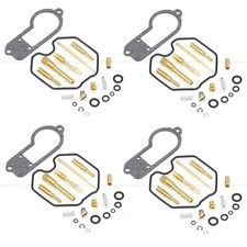 4 x Honda CB550 CB550K Carburettor Repair Rebuild Kit Gaskets Jets 1977-1978