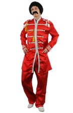 RED MENS SGT. PEPPER'S 1960'S