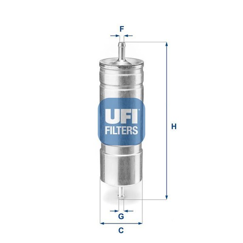 Ufi fuel filter insert 204mm - ufi,