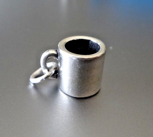 Sterling silver 10x9mm - sterling, 3d