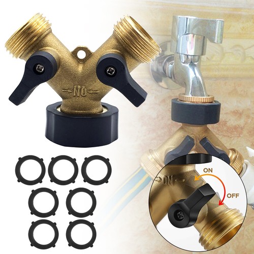 Two way brass tap - two,