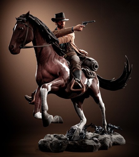 Resin red dead redemption - 1/24,