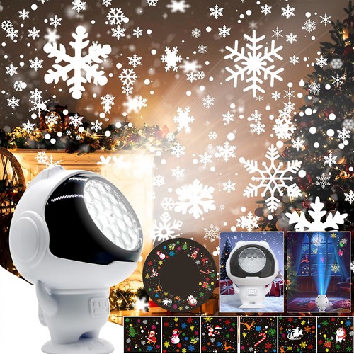 Led astronaut snowflake - astronaut,