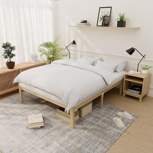 Bambooflow bamboo bed frame - bamboo,