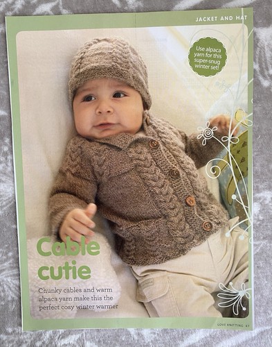 Baby knitting pattern jacket - jacket, &