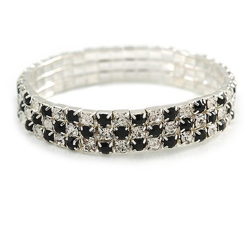 Black clear flex - flex, bracelet