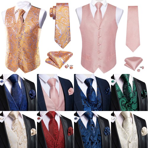Mens waistcoat floral - floral, plaid