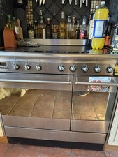 Smeg Classic SUK92CMX9 90cm Wide Ceramic Range Cooker - Spares Or Repair