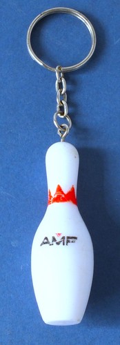 Amf bowling pin - pin, keyring
