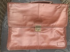 Antler Leather Satchel Briefcase Laptop Case Bag  Womens Men’s Back To Work 