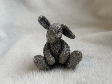 UK Country Artists Sterling Silver Sculpture Rabbit Figure 136g