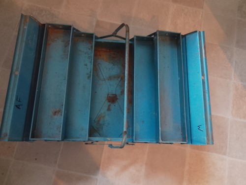 Vintage blue metal ital - vintage,