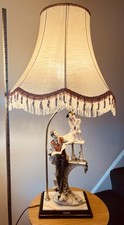 Capodimonte Lamp Stunning Italian Porcelain