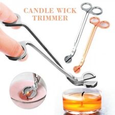 Candle Wick Trimmer Stainless Steel Trim Scissors Cutter Snuffers Party Tool UK