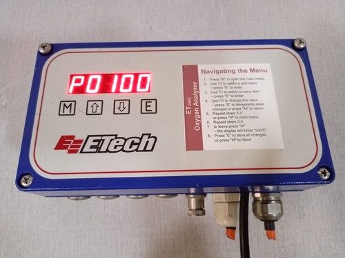 Etech sbs 3500 oxygen - oxygen, analyzer