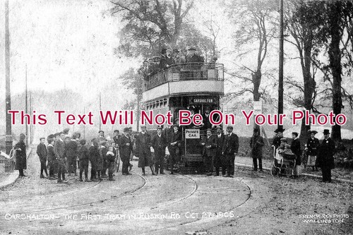 First tram in ruskin - -,