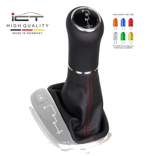 Leather gear shift knob - , for