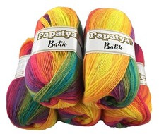 Rainbow wool pack 5 x 100g