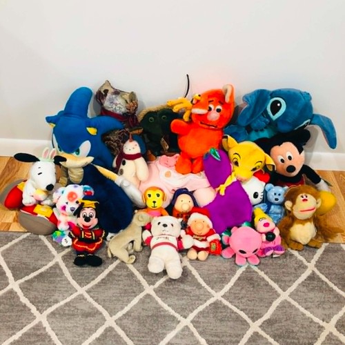 Huge plush toy - lot, 24pc