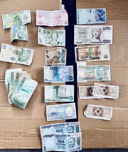 World banknote collection - banknote, job