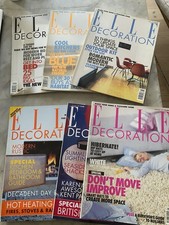 Elle Decoration Magazine 1998 And 1999