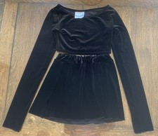 Figure skating/Ice Skating/Dance Long Sleeve Top&Skirt Set By Twizzle 12-14y