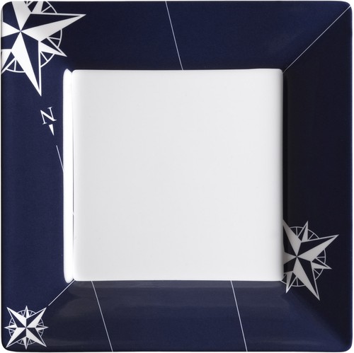 Dessert plate 21x21cm square - dessert,