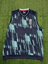 England Cricket 2023 One Day ODI Sleeveless Jumper Castore | Ladies Size 14 Top