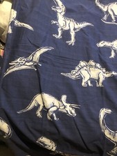 NEXT dinosaur Children’s Single Duvet Cover And Matching Pillow Case VGC