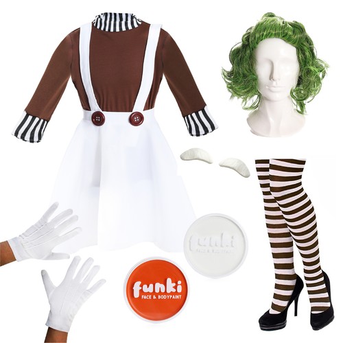Ladies factory worker costume - worker,