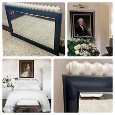 Stunning Solid Teak Lombok Bedroom Hallway Beveled Mirror RRP£550 - Can Deliver